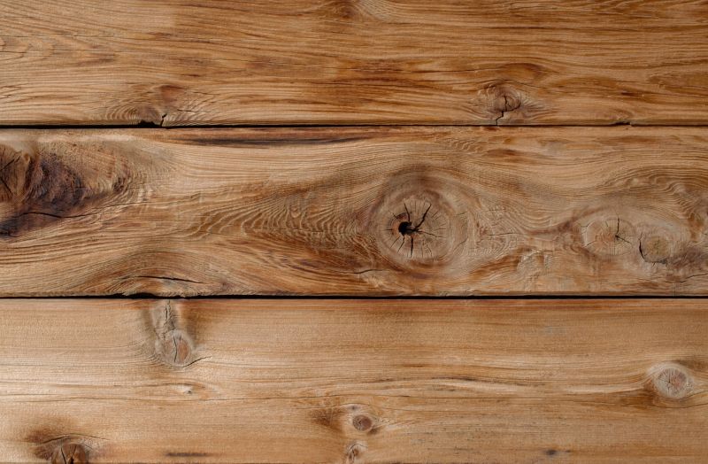 Close-up of Hardwood Siding