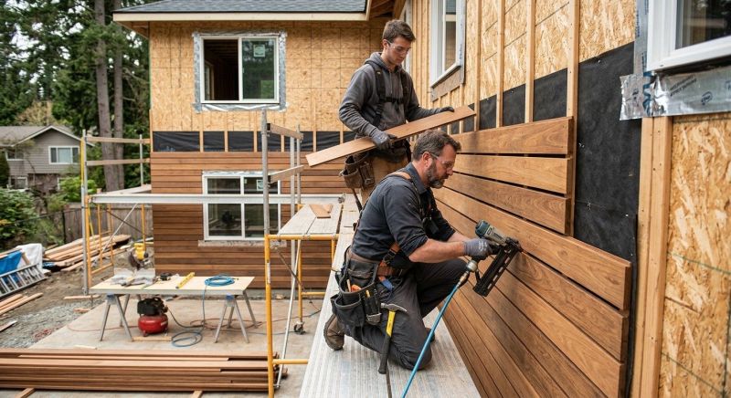 Wood Siding Installation Service